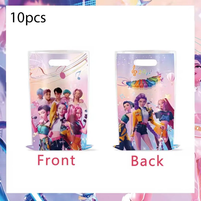 New Witcher Girls Theme Party Disposable Gift Bags, Candy Bags, Children's Party Decoration and Organizing Supplies, Christmas Gifts